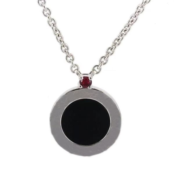 

classic little red man round pendant luxury creative adjustable necklace design jewelry331j, Silver