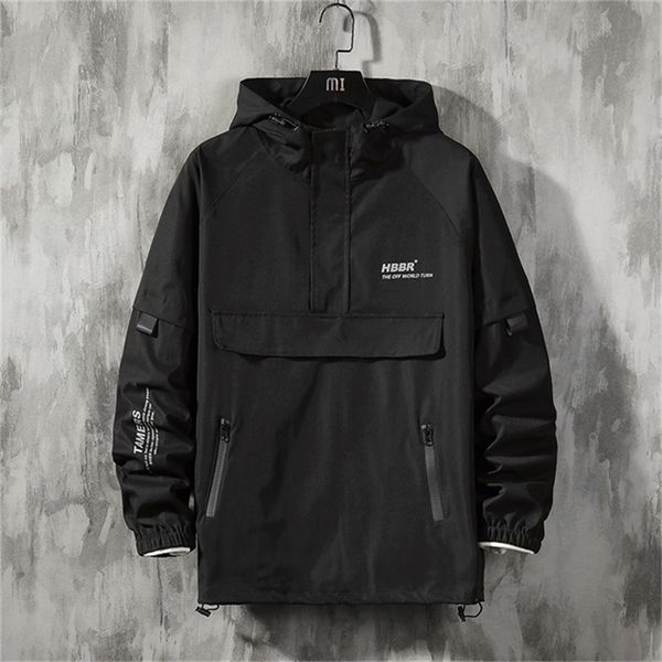 

men's jackets men streetwear jackets and coats hip hop harajuku men's windbreaker overcoat mens clothing 220906, Black;brown