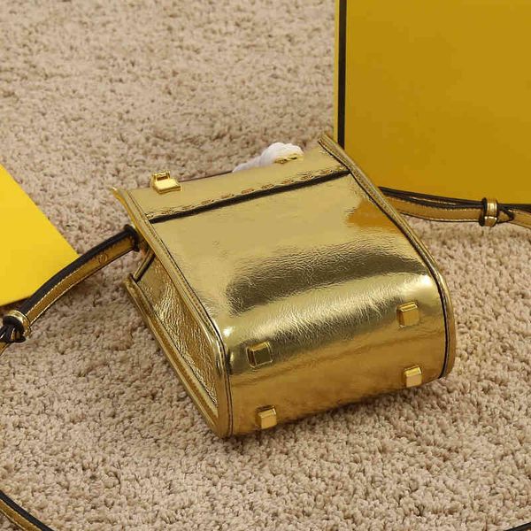 

mini totes designer tote bag women classic handbags gold silver shoulder bags large capacity lady book bags 220902