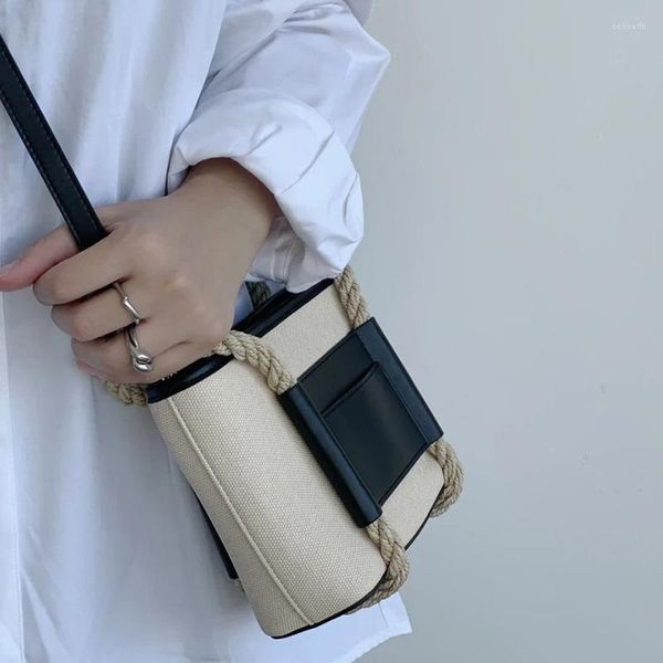 

evening bags fashion 2022 trend small tote rope women's versatile autumn and winter one shoulder crossbody ladies