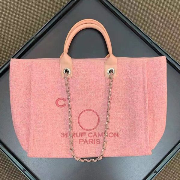 

women's luxury fashion handbags beach bags ch brand canvas embroidered label women packs evening bag classic big handbag designers larg