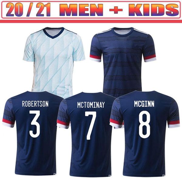 

2020 scotland soccer jerseys 2021 robertson fraser football shirt set naismith mcgregor christie forrest mcginn men kids kit uniforms, Black