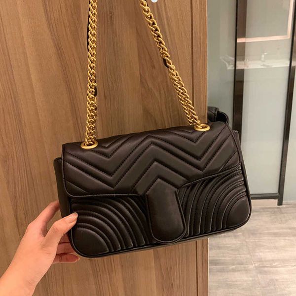 

pink sugao women handbags purse metal letter genuine leather women chain shoulder bag crossbody purse clutch high quality