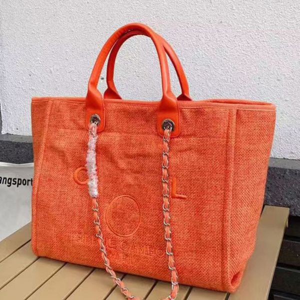 

fashion women's luxury handbags beach bags ch brand canvas embroidered label women packs evening bag classic big handbag designers larg