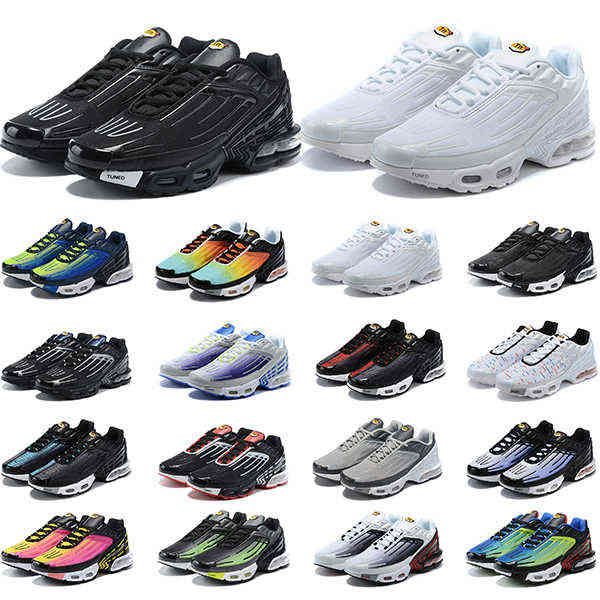 

shoes dr tn plus 3 iii tuned running men women chaussures triple white black hyper blue green og neon mens sneakers sports size 36-45