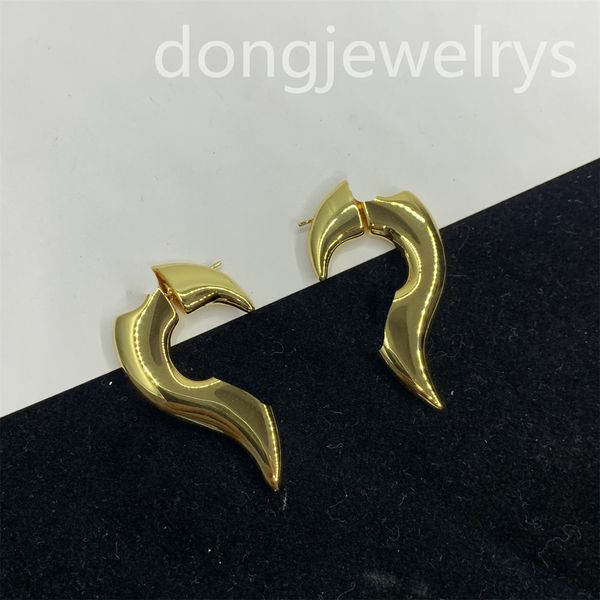 

brand high version designer earrings design women charm party wedding lovers gift jewelry simple and not complicated earring dongjewelrys, Golden