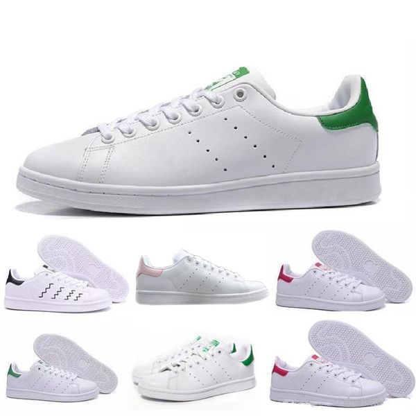 

2022 men skateboarding shoes stan smith fashion gazelle black white red sneakers women summer designer shoes leather trainers fl281t