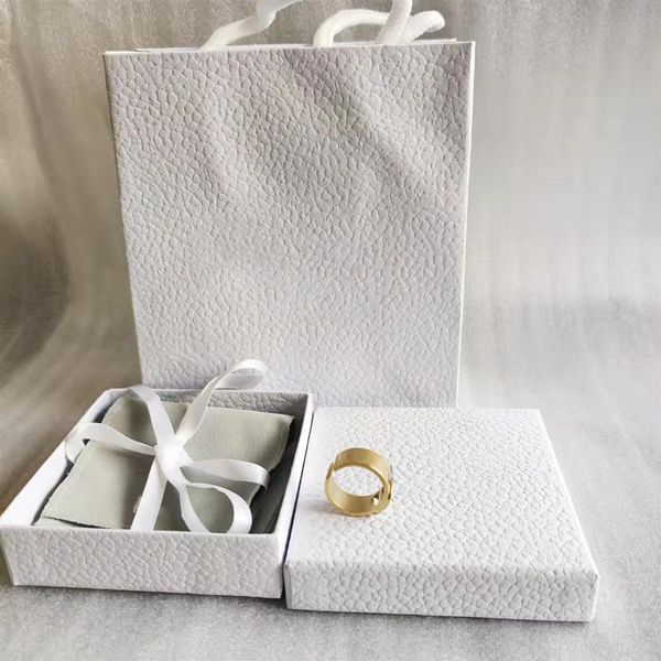 

open luxury design ring for woman letter shape rings brass charm fashion jewelry324y, Silver