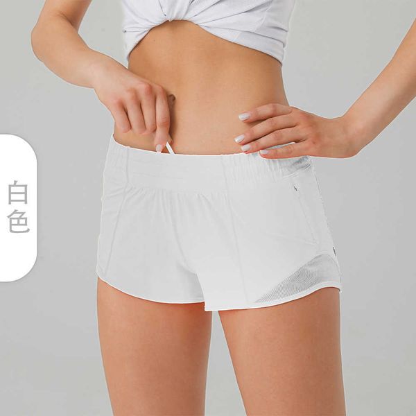 

yoga outfit lu-002 summer breathable quick drying sports y shorts women'
