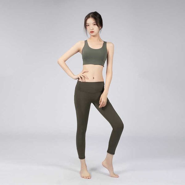

yoga outfit nakedfeel fabric antisweat pro training yoga fitness bras crop