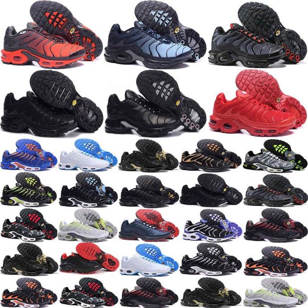 

2022 tn white mens womens casual shoes fashion sneakers trainers size 36-462996, Black