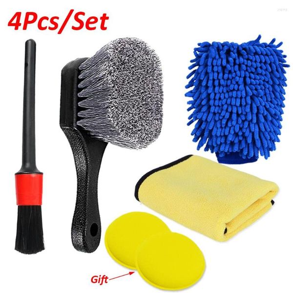 

car sponge tire wheel rim brush cleaning detail for leather carpet brushes tools