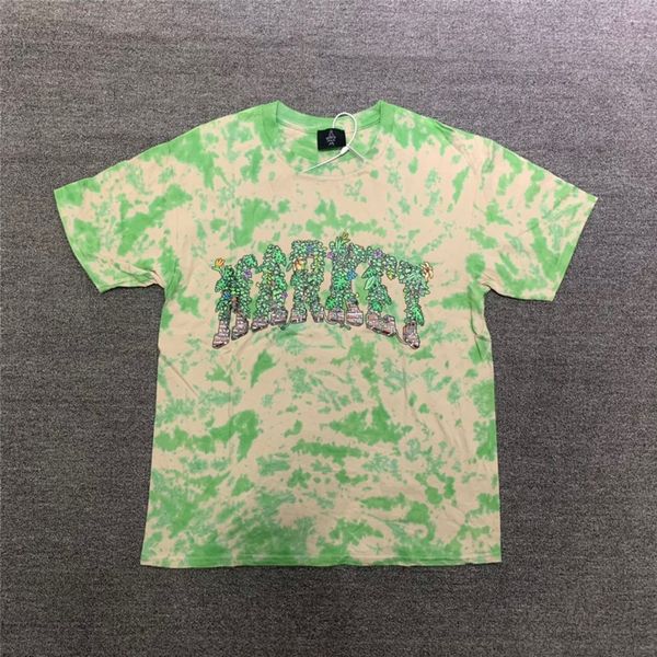 

tee green tie dye t-shirt men women oversized t shirt, White;black