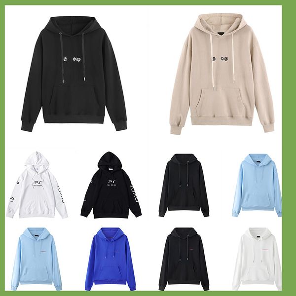 

men's hoodies sweatshirts designer hoodie mens womens hooded women men streetwear pullover sweatshirt long sleeve hoody loose hoodies h, Black