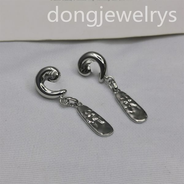 

stainless steel silver dangle earings rings unique aesthetic designer stud gold earring dongjewelrys women sterling earring rock party, Golden;silver