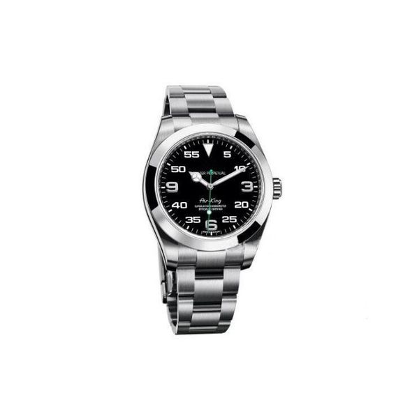 

luxury menes watch exp air king series 116900 and 216570 black 40mm dial automatic mechanical movement 316 steel bran designer watches, Slivery;brown