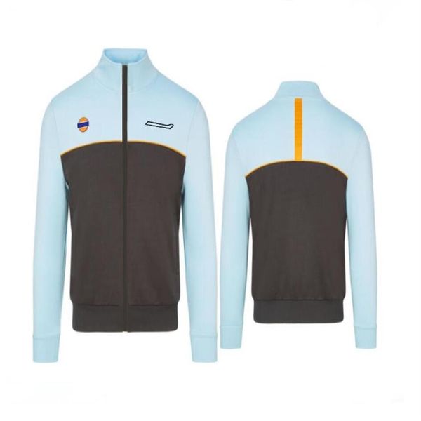 

2021 team f1 racing suit long sleeve zip jacket spring and autumn jacket sweater customized racing suit for formula one fans295g