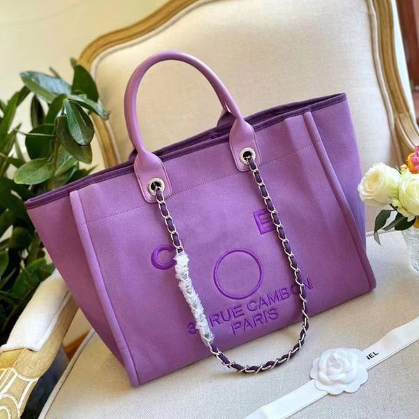 

women's luxury fashion handbags beach bags ch brand canvas embroidered label women packs evening bag classic big handbag designers larg