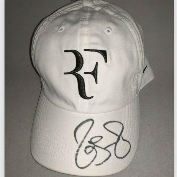 

roger federer signed signatured autographed cap hats size adjustable  fit all287q