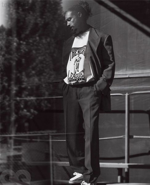 

hoodies fashion brand high street style baseball league round neck sweater, Black