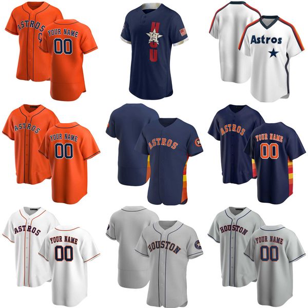 

custom jersey mens women youth houston''astros''59 framber valdez 66 bryan abreu 30 kyle tucker 65 jose urquidy baseball, Blue;black