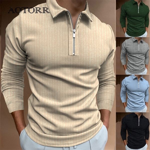 

mens polos casual polo shirts men summer spring slim fit mens t shirts striped breathable tees male outwear man sportswear joggers 220906, White;black