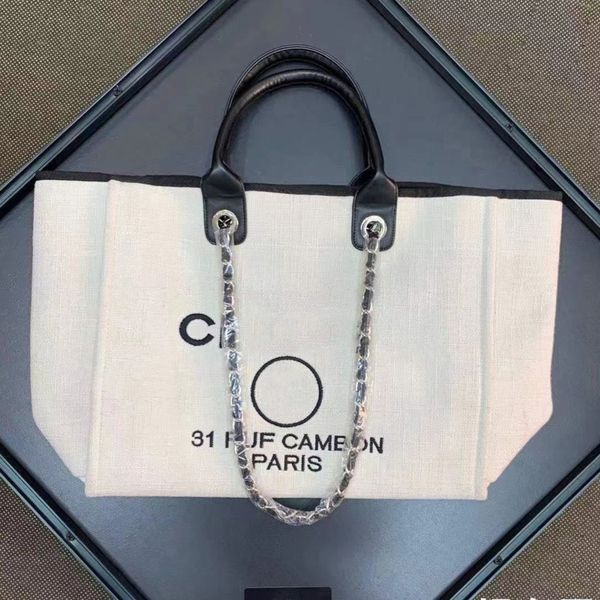 

luxury large women's beach bags handbags ch brand canvas packs embroidered classic women evening bag big handbag designers pack female