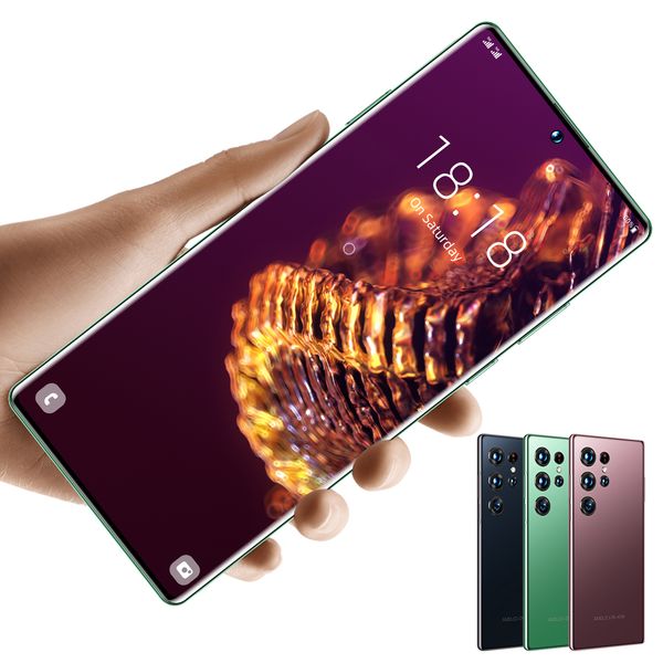 

unlocked cell phones 7.3 inch android 16gb ram 512gb rom 7300mah 10 core mobile 48mp hd cameras cellphone