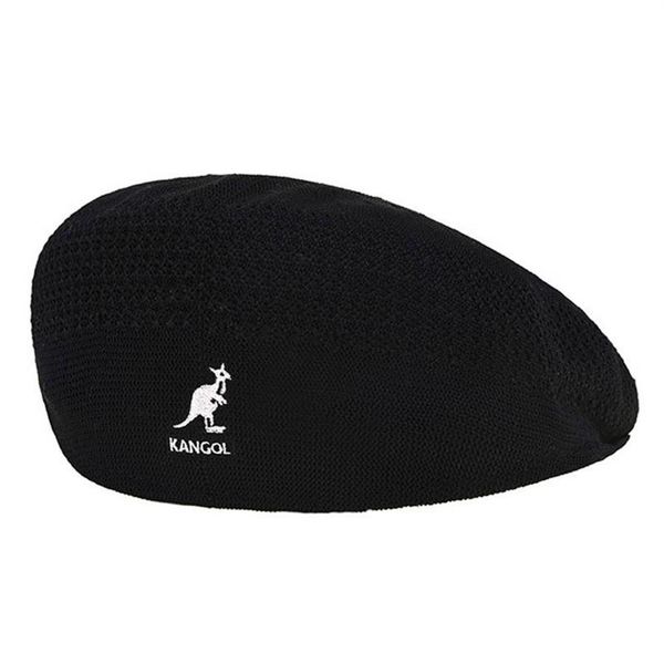 

kangol knitting mesh kangaroo wool four seasons british retro beiya same versatile beret berets265m, Blue;gray