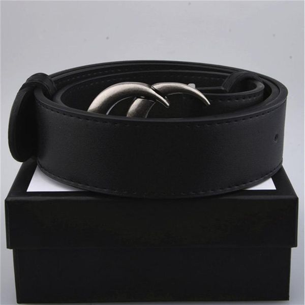 

men's designer belt black fashion 3 8cm largeg gold & pearl buckle original box208w, Black;brown