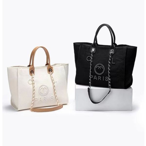 

women's fashion luxury handbags beach bags brand ch pearl label canvas women pack evening bag designers small female bobby backpack min, Black;red