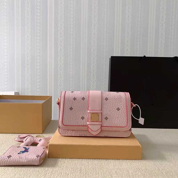 

pink sugao cross body fashion bag luxury designer handbags crossbody shoulder purse 3pcs/set with letter and wallet pu leather high quality