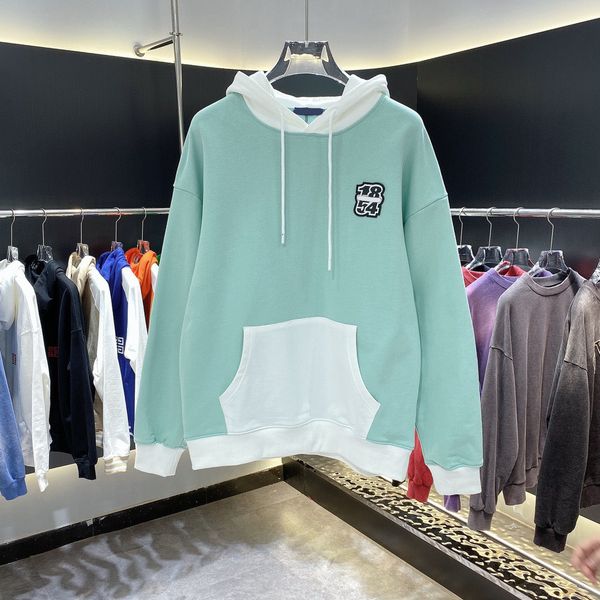 

men's plus size hoodies & sweatshirts in autumn / winter 2022acquard knitting machine e custom jnlarged detail crew neck cotton 5yss0r, Black