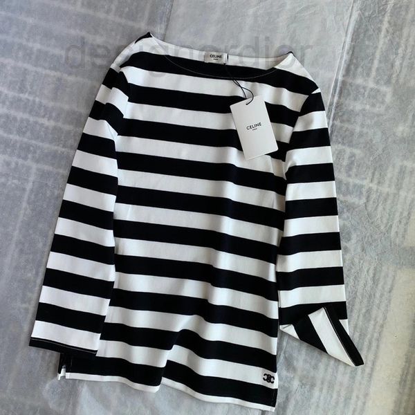 

women's blouses & shirts designer early spring navy stripe yx23, White