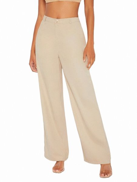 

women's pants & capris tall high waist wide leg pants r7ua#, Black;white