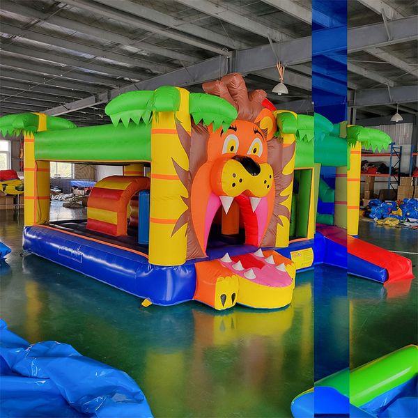 

outdoor games indoor outdoor inflatable jungle bounce combo kids funny game jumping bouncer