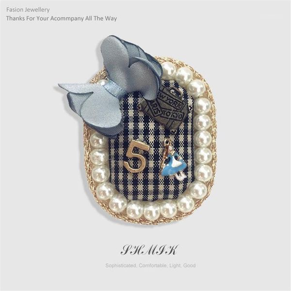 

pearl vintage famous designer jewelry brooch for women pins broach sweater dress1288m, Gray