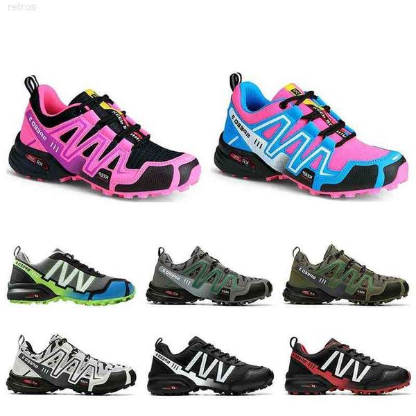 

2021 men women shoes for hiking color pink purple army green bred grey black outdoor sport snerakers size 36-44black white red blue grey