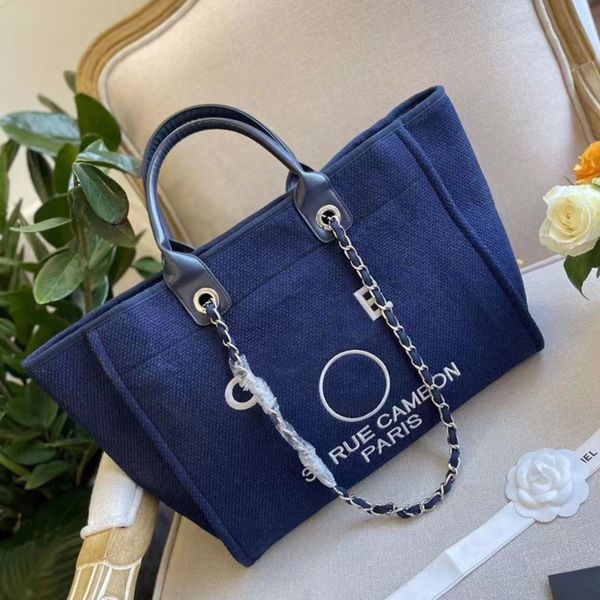 

women's fashion luxury handbags beach bags ch brand canvas embroidered label women packs evening bag classic big handbag designers larg