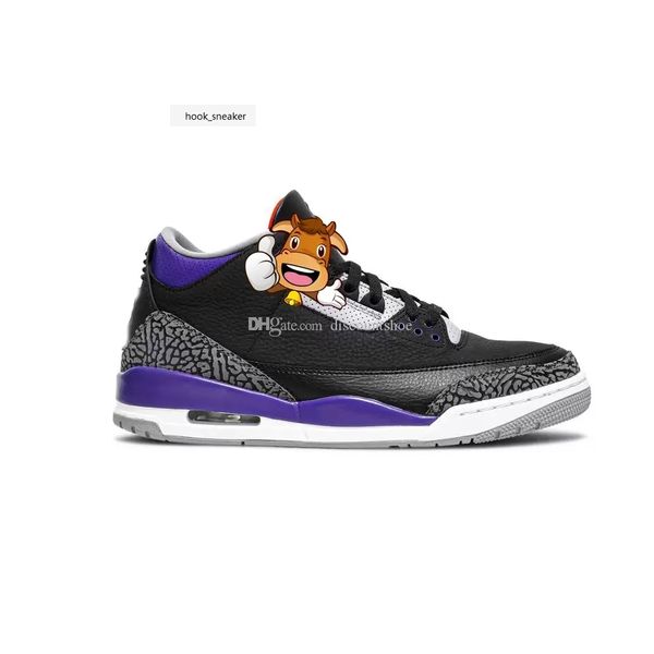 

jumpman 3 court purple basketball shoes 3s men women sneakers sku ct8532 050