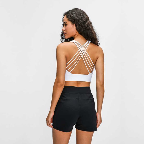 

yoga outfit sports bra gym clothes women 8 line backless of lu yoga outfits
