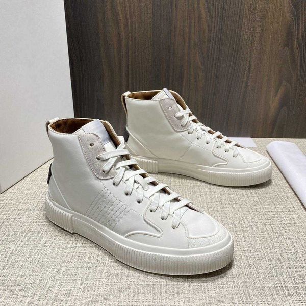 

dunks low shoes men 's city athletic shoes printed letter flat transparent hight genuine leather versatile white shoes fashion blade 1t, Black