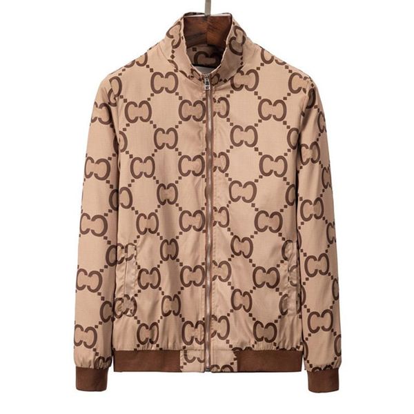 

mens jacket hooded winter style men tee womens windbreaker jackets long sleeve fashion with zipper letter print outer designer, Black;brown