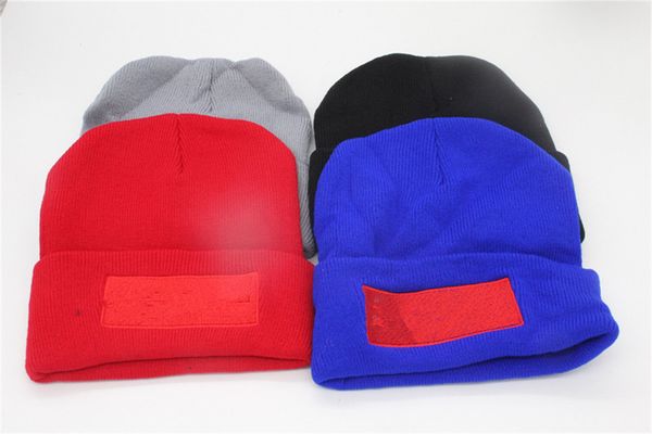 

new beanie cap designer knitted hats men women's winter skull caps bucket hat quality, Blue;gray