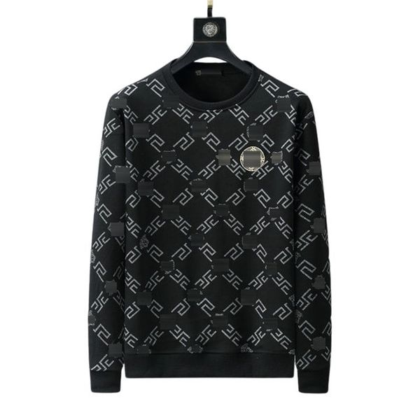 

men's hoodies movement jumper fashion designer jumpers sweater sweatshirt mens comfortable pullover cotton basic m-3xl #hqsc3588, Black