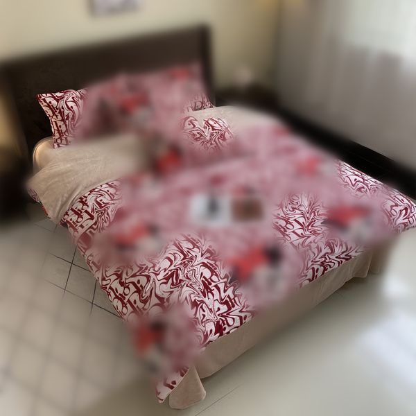 

designer bedding innocence mouse red pattern 4pcs l suit warm bed outfit