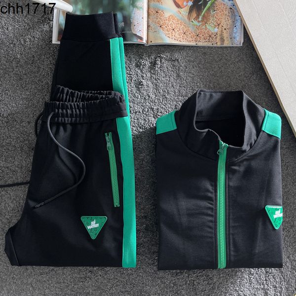

tracksuits men's casual sportswear set men's new fashion two-piece set large european fashion, Gray