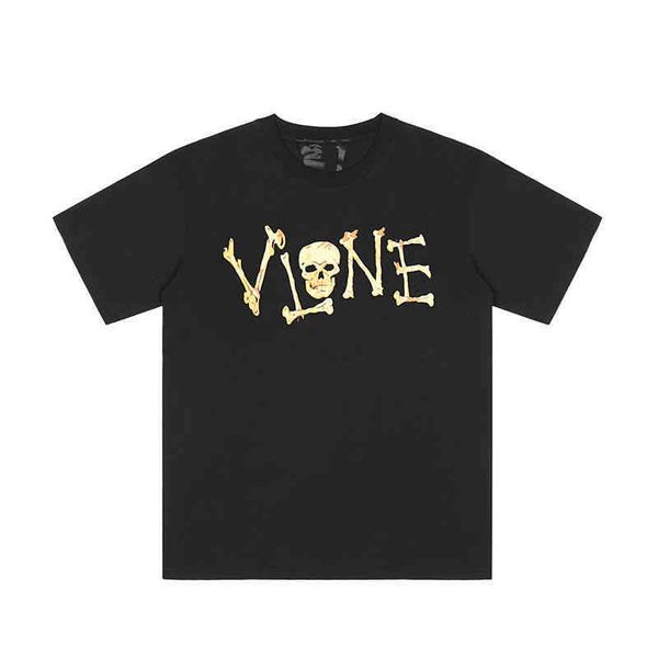 

t shirts mens vloness casual fashionable pure womens comfortable bone skull halloween youth large trendy sports high sence classic, White;black