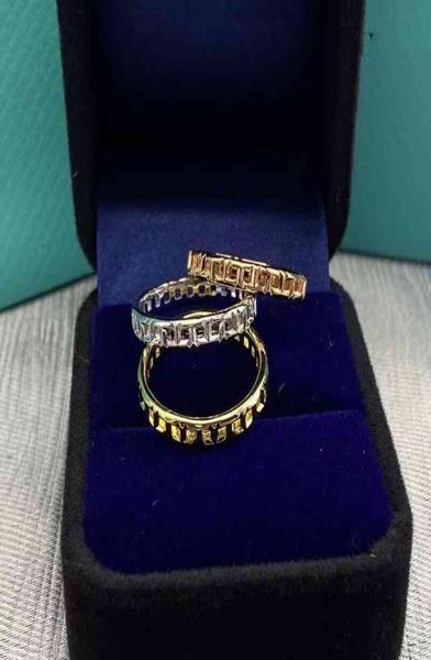 

selling tiffy home roman ring 925 sterling silver plated 18k gold narrow v