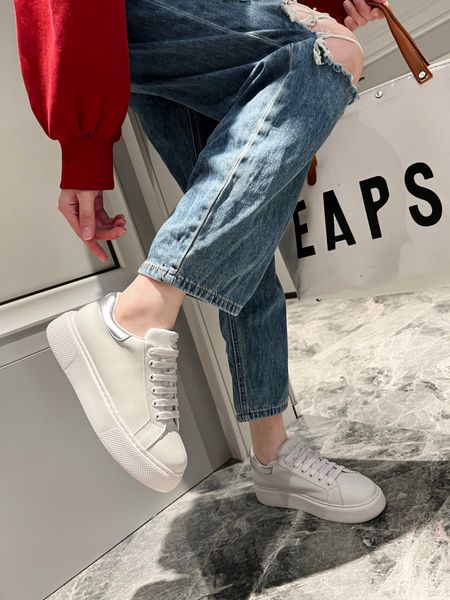 

open untitled studs sneaker mens casual boots shoes heel silver white pink band ruthenium metallic leather luxury men women sneakers 0829, Black